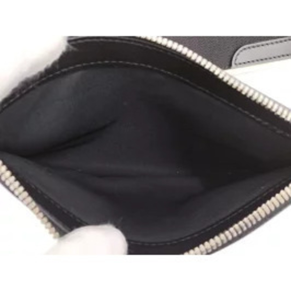 BALENCIAGA Navy Blue Cabas Tote Bag Canvas White - Picture 8 of 9